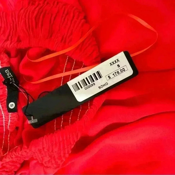 krisa mini dress with ruffles in Rebel colour size S - Picture 5 of 6